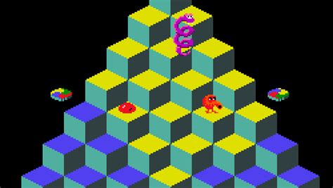  Qbert! 큐브를 뒤집고 패턴을 인지하는 클래식 플랫포머